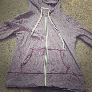 Aeropostale Thin Zip Up Hoodie